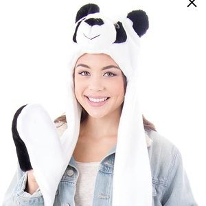 3-in-1 Multi-Functional Animal Hat, Scarf, & Mitten Combo